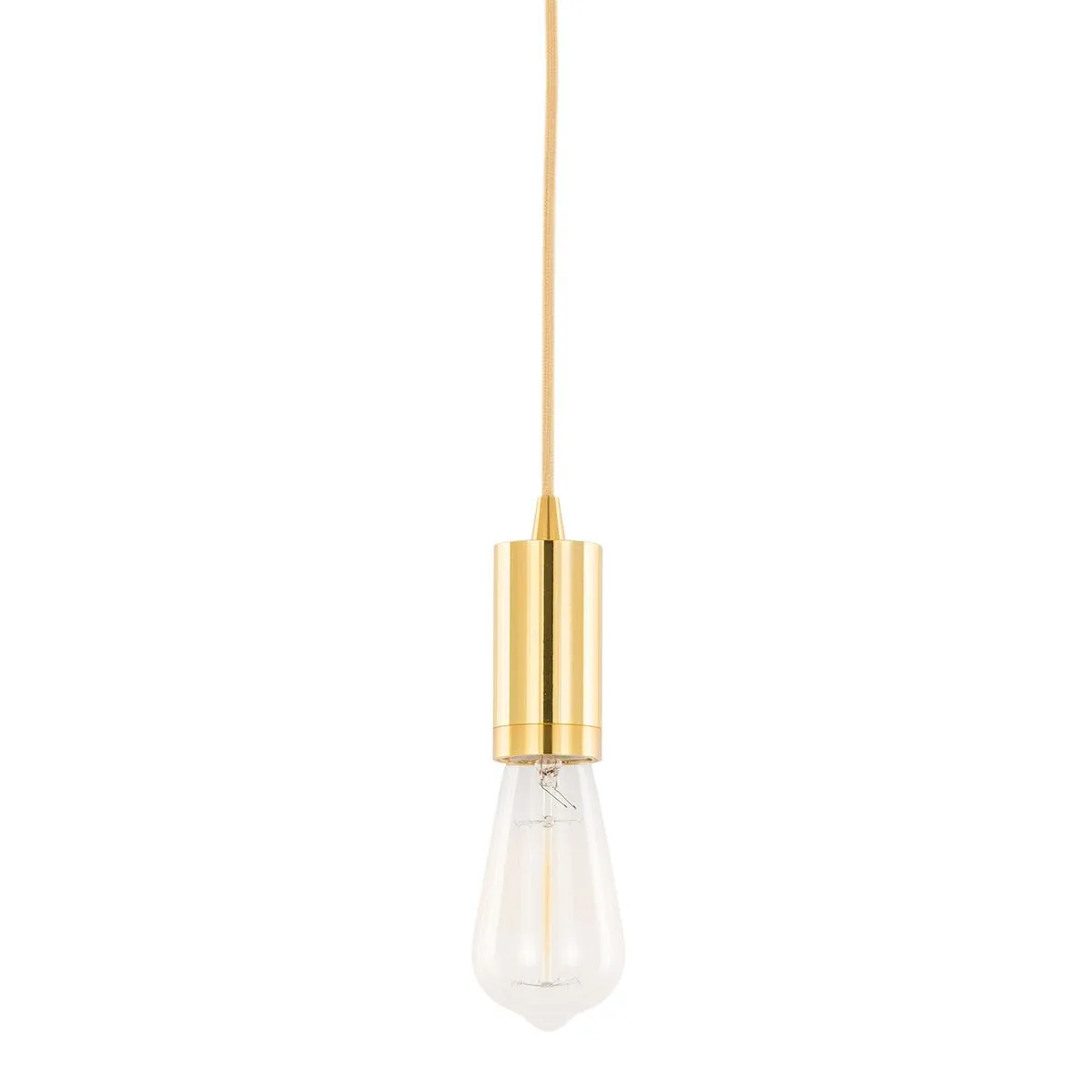 Moderna, nowoczesna oprawka wisząca, złota, E27, DS-M-038 GOLD